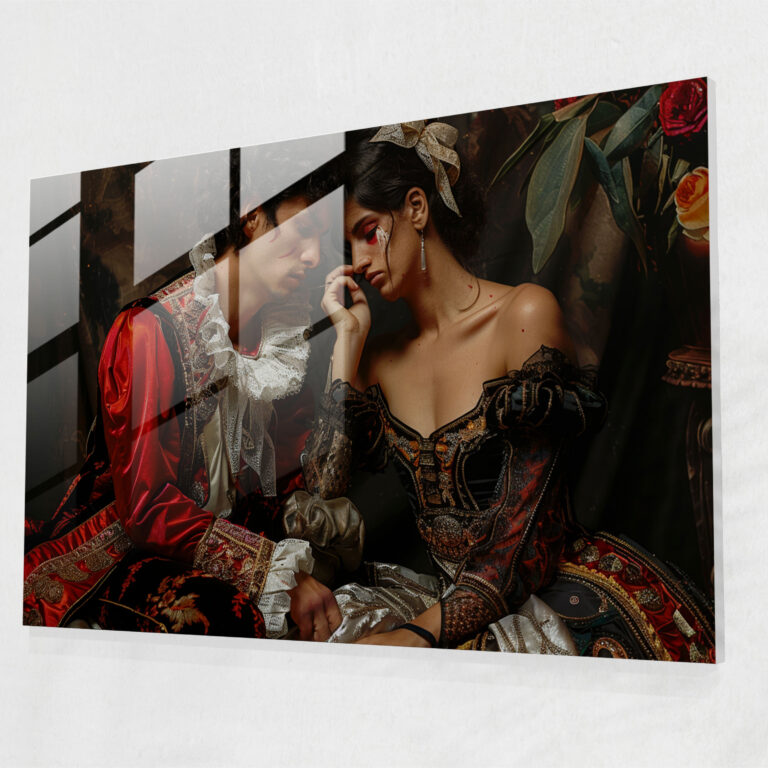 Caravaggio Tarzı Ev Dekorasyonu - Duvar Dekorasyonu Kanvas Tablo