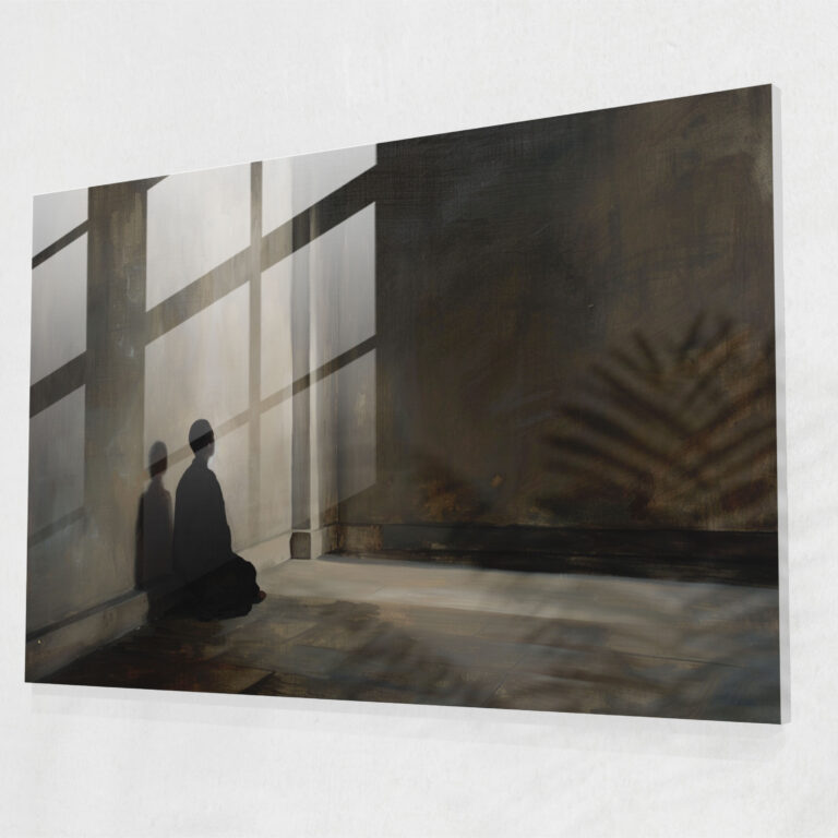 Caravaggio Tarzı Cam Tablo - Caravaggio Tarzı Duvar Dekorasyonu