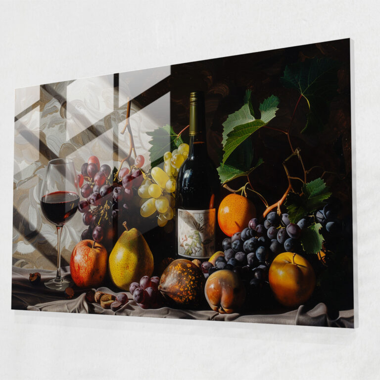 Caravaggio Tarzı Cam Duvar Sanatı - Cam Tablo Cam Sanat Cam Duvar Sanatı