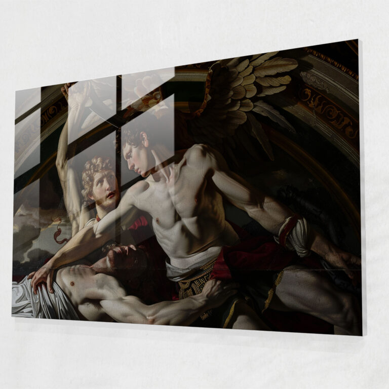 Caravaggio Tarzı Cam Tablo - Caravaggio Zamansız Zarafet Şıklık