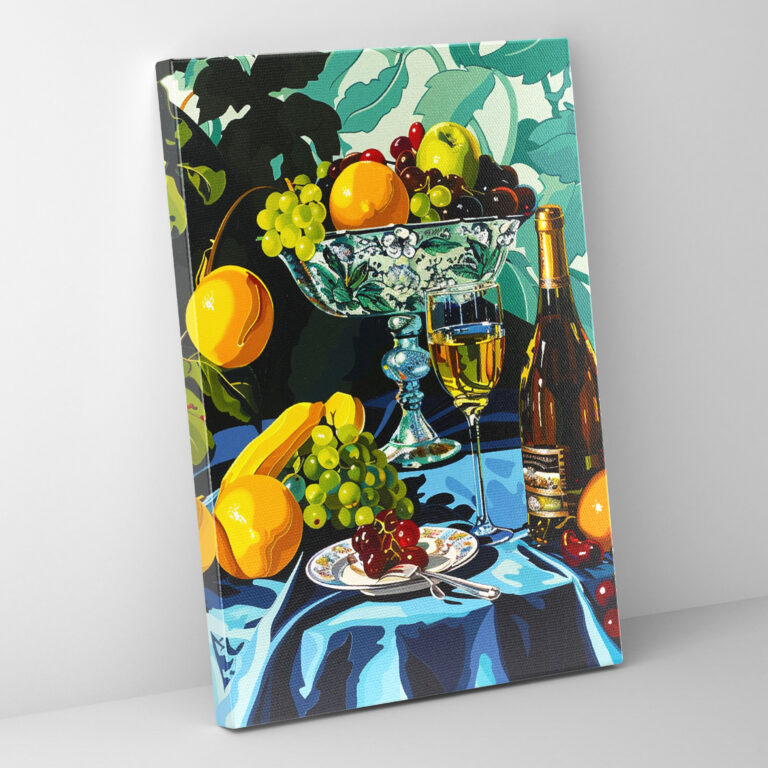Pop Art Still Life Kanvas Tablo - Klasizm ve Pop Sanat Duvar Dekorasyonu Ev Dekorasyonu