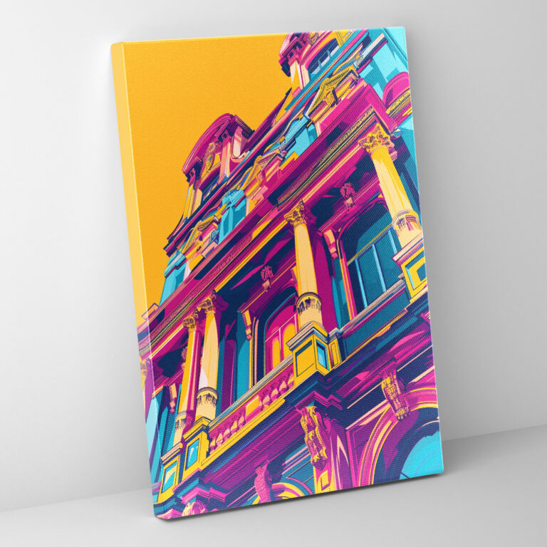 Klasizm ve Pop Art Duvar Dekorasyonu - Klasik ve Popart Temalı Kanvas Tablo Duvar Sanatı