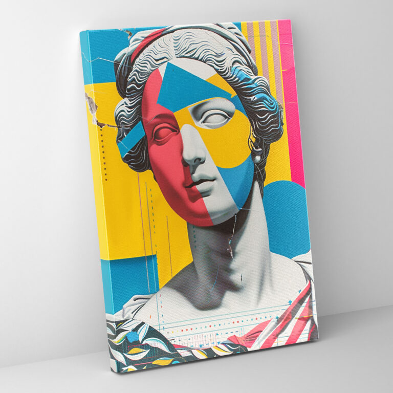 Pop Art Rönesansı Kanvas Tablo - Klasizm ve Pop Art Kanvas Kanvas Duvar Sanatı Duvar Dekorasyonu