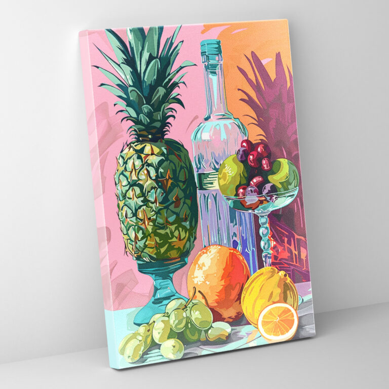 Pop Art Still Life Kanvas Tablo - Klasik ve Popart Duvar Sanatı Kanvas