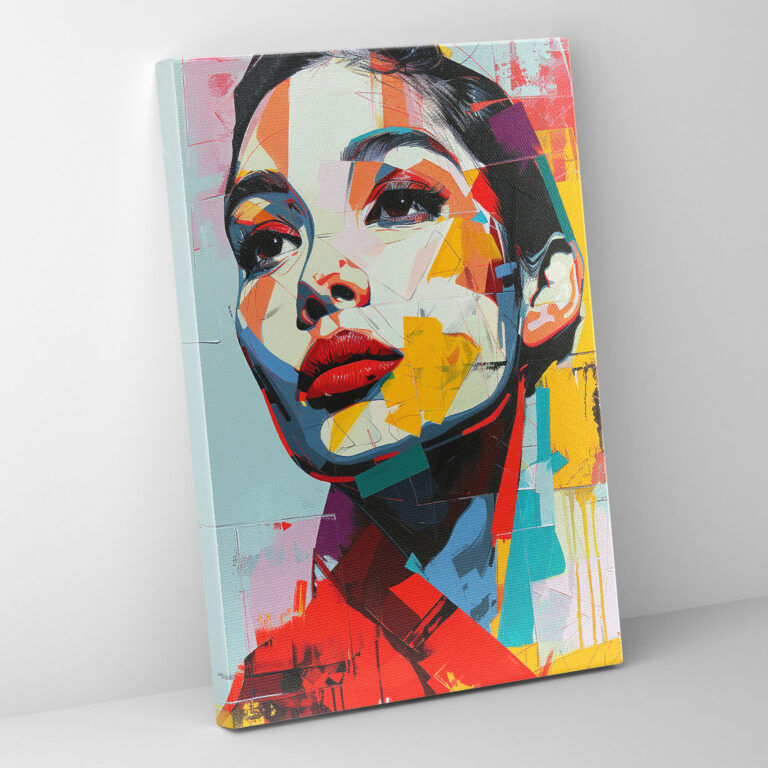 Pop Art Klasiklik Kanvas Tablo Sanatı - Klasiklik ve Popart Duvar Dekorasyonu Ev Dekorasyonu