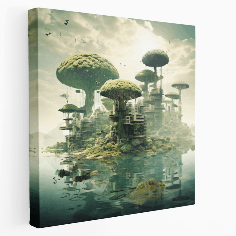 NatureMetropolis Kanvas Tablo Baskısı