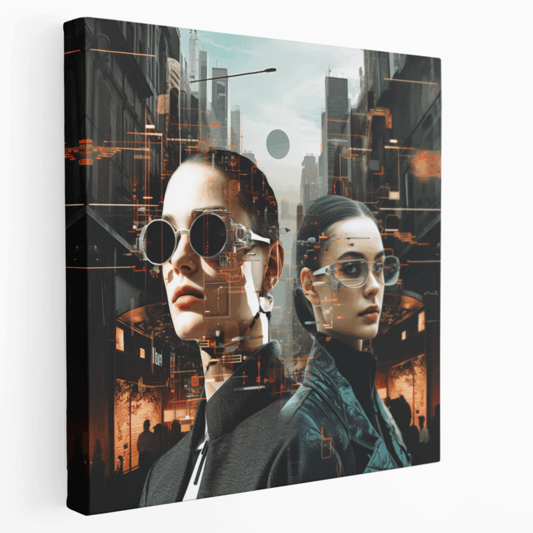 Cybernetik Rüyalar Kanvas Tablo