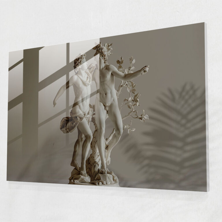 Klasik Tema Cam Tablo Apollo ve Daphne - Klasik Tema Cam Sanat Apollo