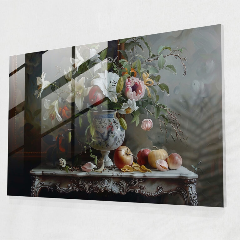 Klasik Cam Sanatı - Modern Sanat Cam Tablo