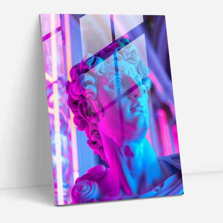 Klasik Pop Sanat Ev Dekorasyonu - Klasik+Pop Sanat Cam Tablo Sanatı Klasik ve Pop Sanat Tarzını Birleştir Cam Sanatı