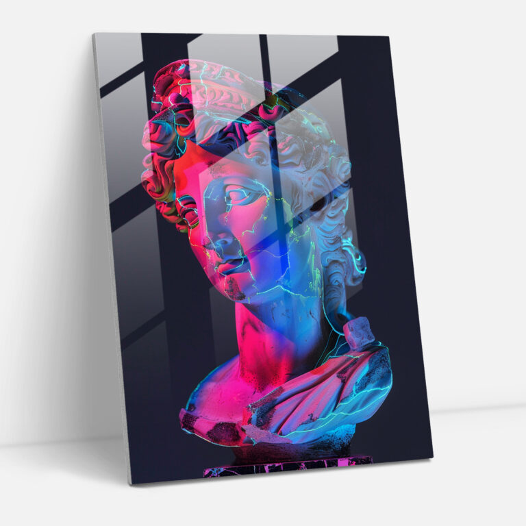 Klasizm ve Pop Art Ev Dekorasyonu - Klasizm ve Pop Art Modern Sanat Cam Duvar Sanatı Cam Sanatı