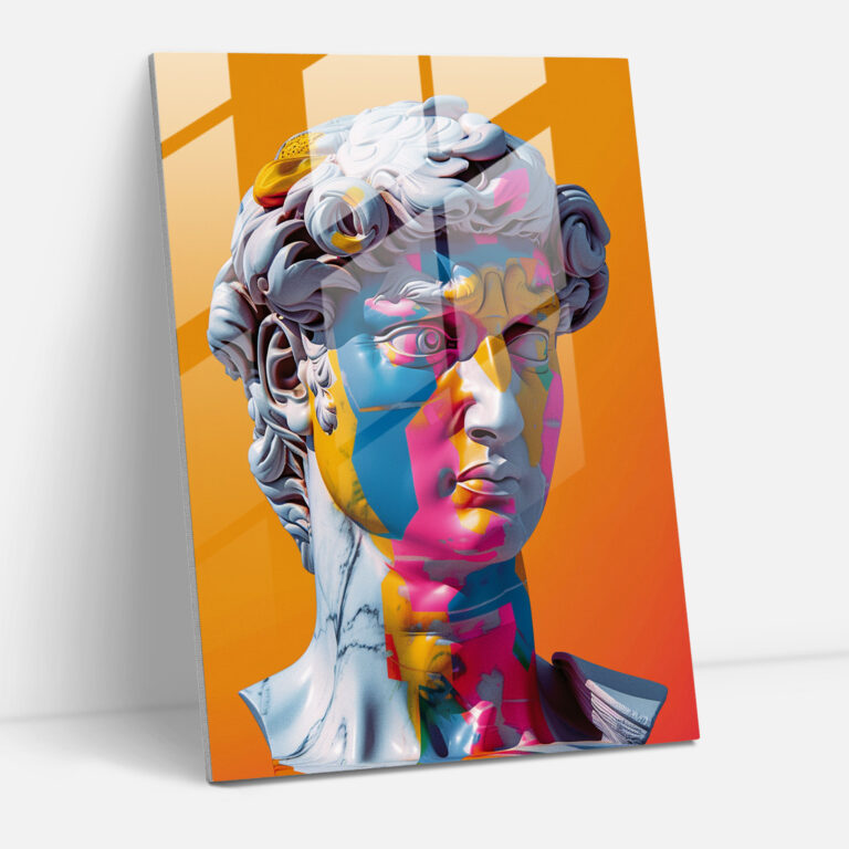 Klasik Pop Sanatı Cam Tablosu - Klasik+Popart Cam Duvar Sanatı Ev Dekorasyonu Duvar Dekorasyonu