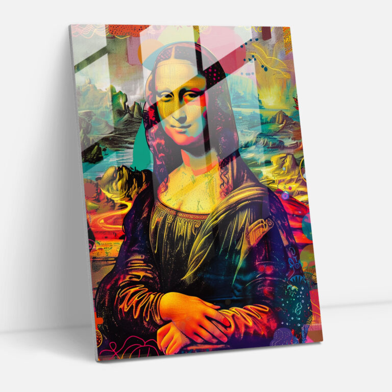 Klasikçilik ve Pop Sanat Cam Sanatı - Klasikçilik ve Popart Duvar Dekorasyonu Ev Dekorasyonu Cam Tablo