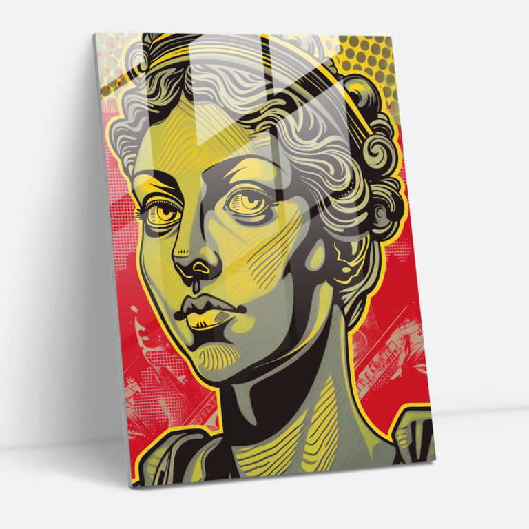 Klasizm ve Pop Art Ev Dekorasyonu - Modern Sanat Klasizm ve Pop Art Ev Dekorasyonu Kanvas ve Cam Tablolar