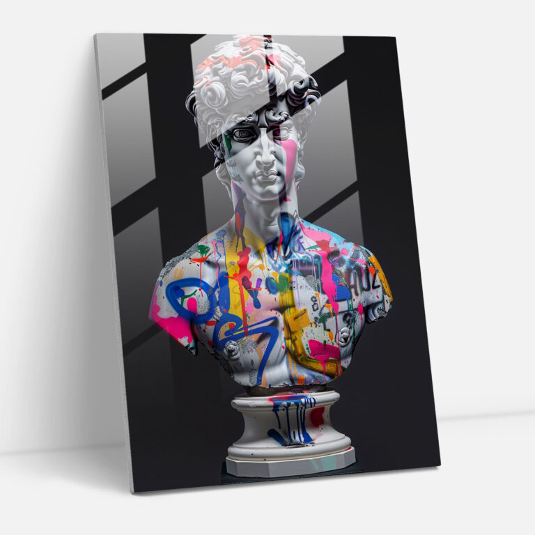 Klasik Pop Art Cam Sanatı - Klasikizm Pop Art Cam Sanatı Ev Dekorasyonu Modern Sanat