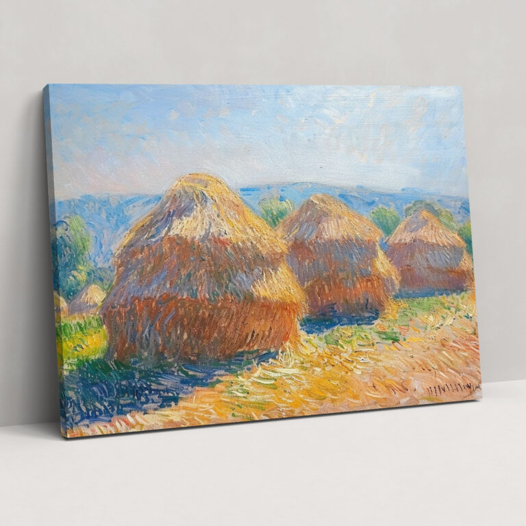 Claude Monet Kavaklar Duvar Dekorasyonu - Kanvas Tablo Sanatı