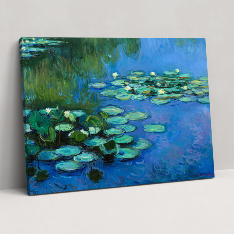 Su Zambakları Claude Monet Kanvas Tablo - Ev Dekorasyonu