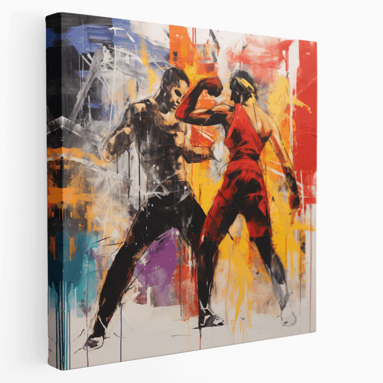 Alanınızı Yükseltin Kickboks Kanvas Tablo