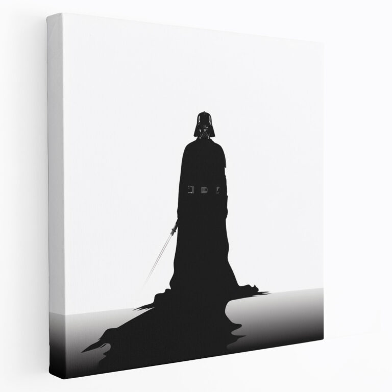 Darth Vader Duvar Süsü - Star Wars Kanvas Tablo Sanatı