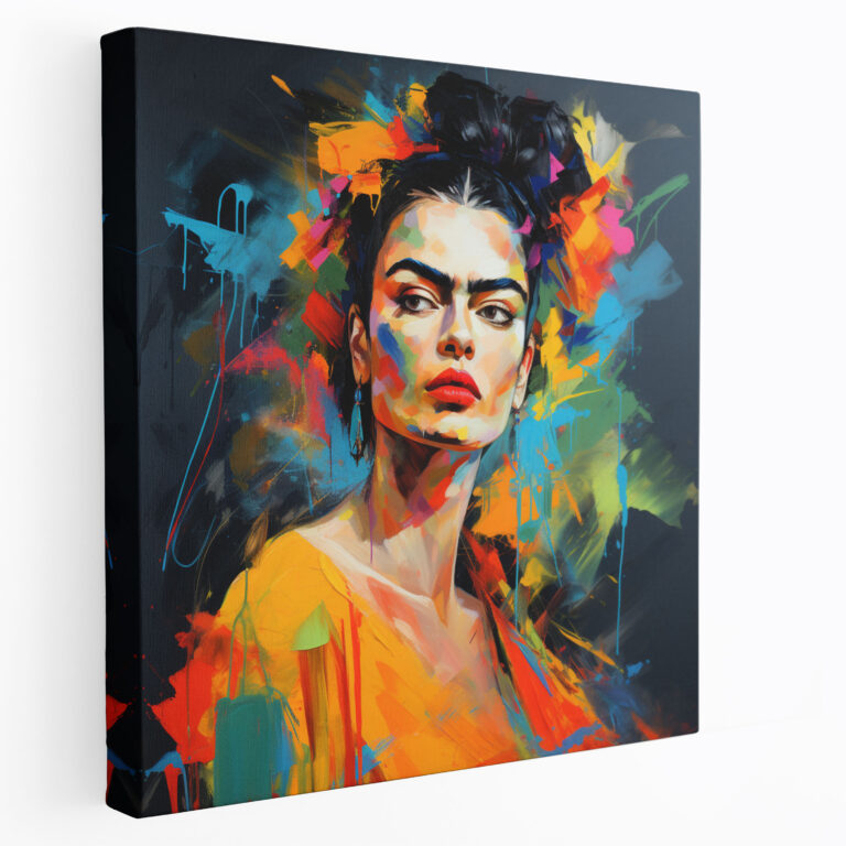 Frida Kahlo Kanvas Tablo - Duvar Dekorasyonu
