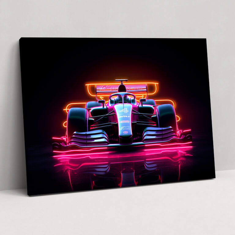 Formula 1 Duvar Sanatı - Kanvas Tablo Ambians