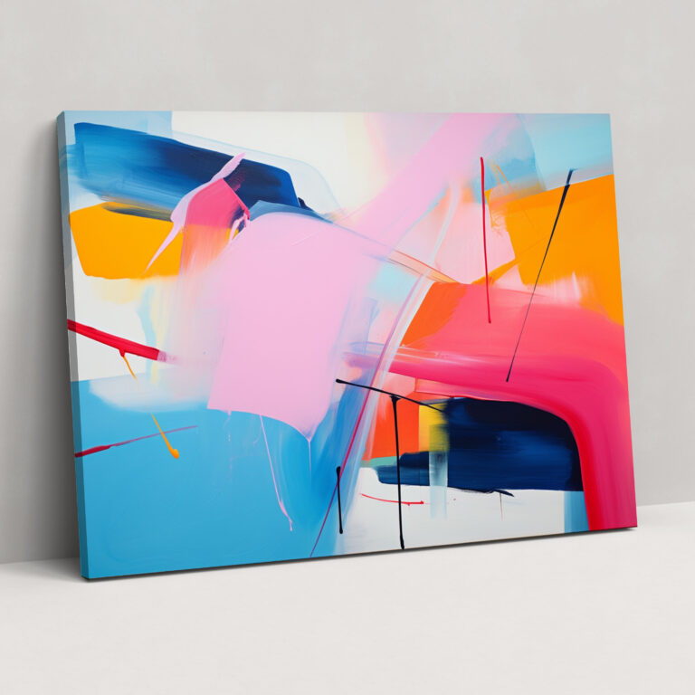 Gamble Kanvas Tablo - Canlı Renklerle Duvar Sanatı