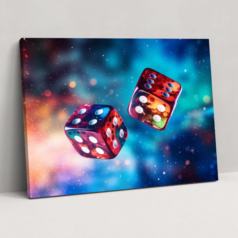 Gamble Temalı Kanvas Tablo - Ev Dekorasyonu İçin