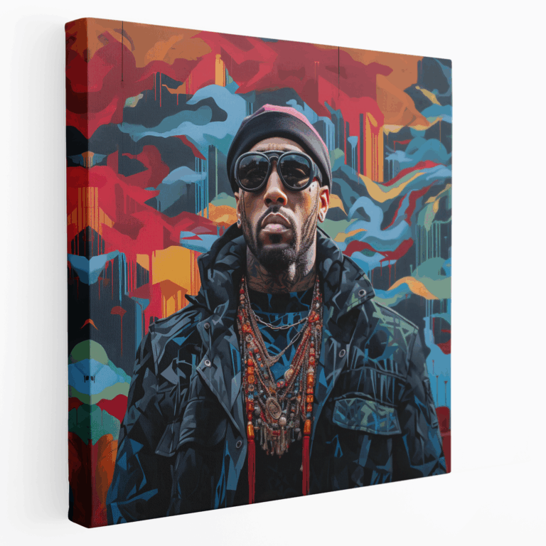 Gangsta Vibes Kanvas Tablo