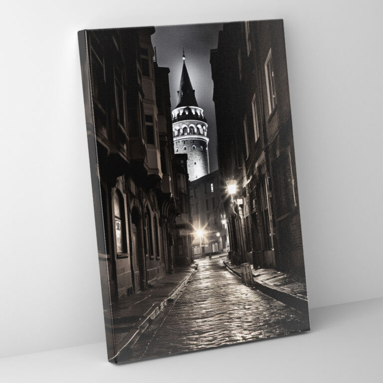 Galata Kulesi Duvar Sanatı - Kanvas Tablo