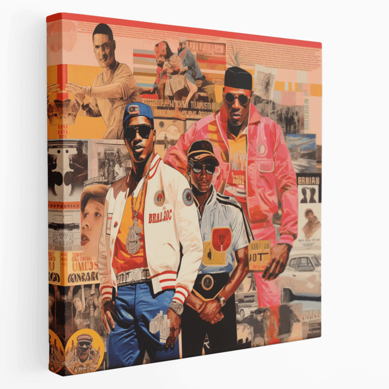 Hip-Hop Efsaneleri Kanvas Tablo