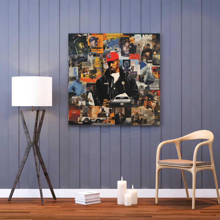 Hip-Hop Evrimi Kanvas Tablo