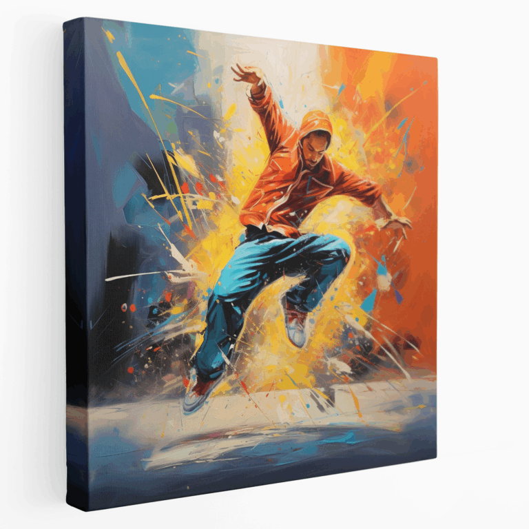 Breakdance Fusion Kanvas Tablo