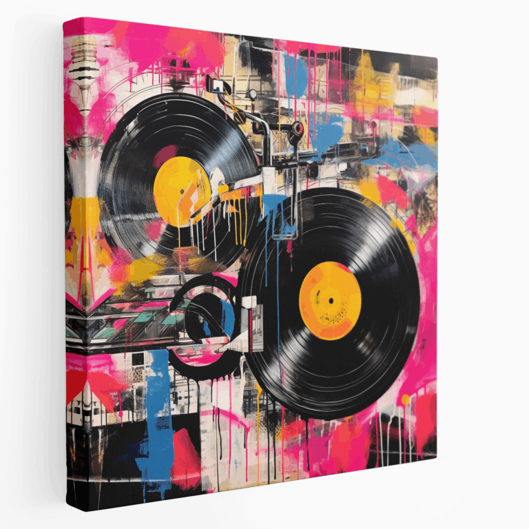 Vinil Füzyon Kanvas Tablo Baskı