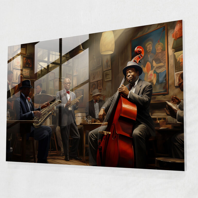 Harlem Cam Tablo Sanatı - Caz Orkestrası Performansı