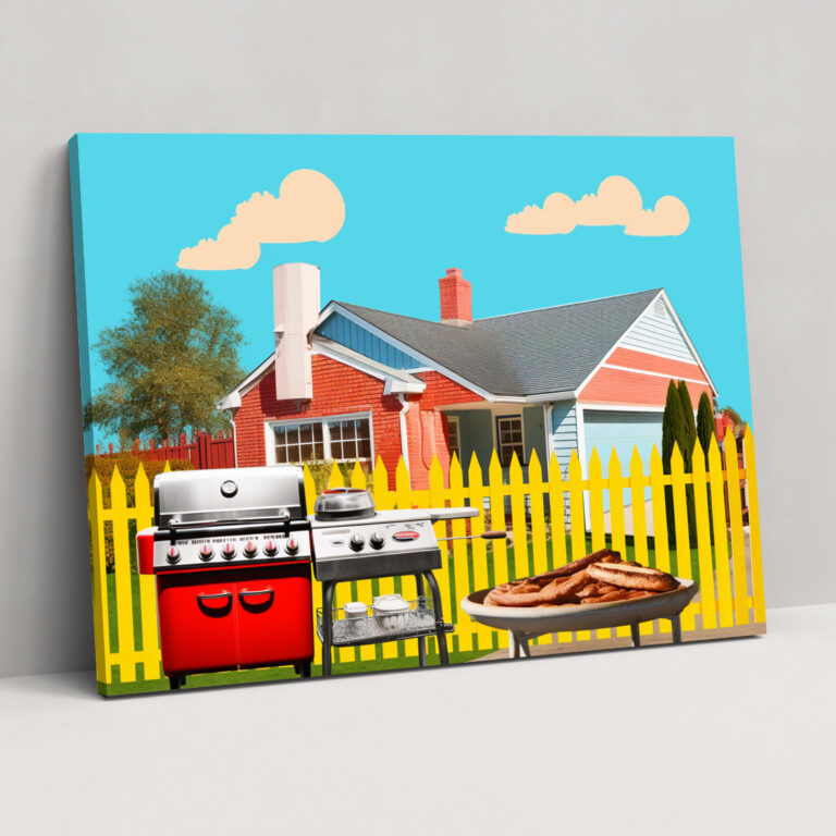 Harlem Suburban Koleksiyon Pop Art Kanvas Tablo - Duvar Dekorasyonu
