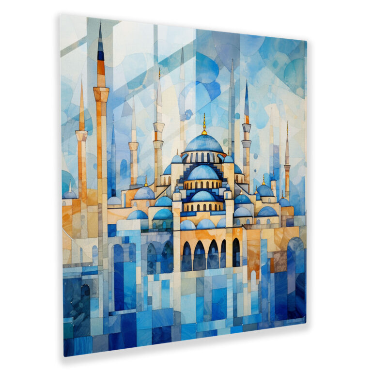 Mavi Cam Tablo - İstanbul Parçalanması