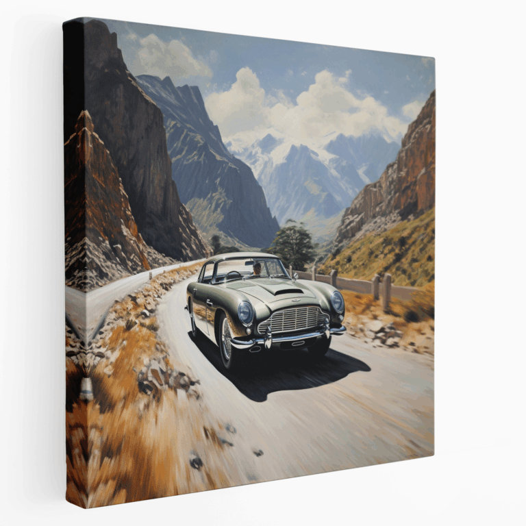 Aston Martin Macera Kanvas Tablo