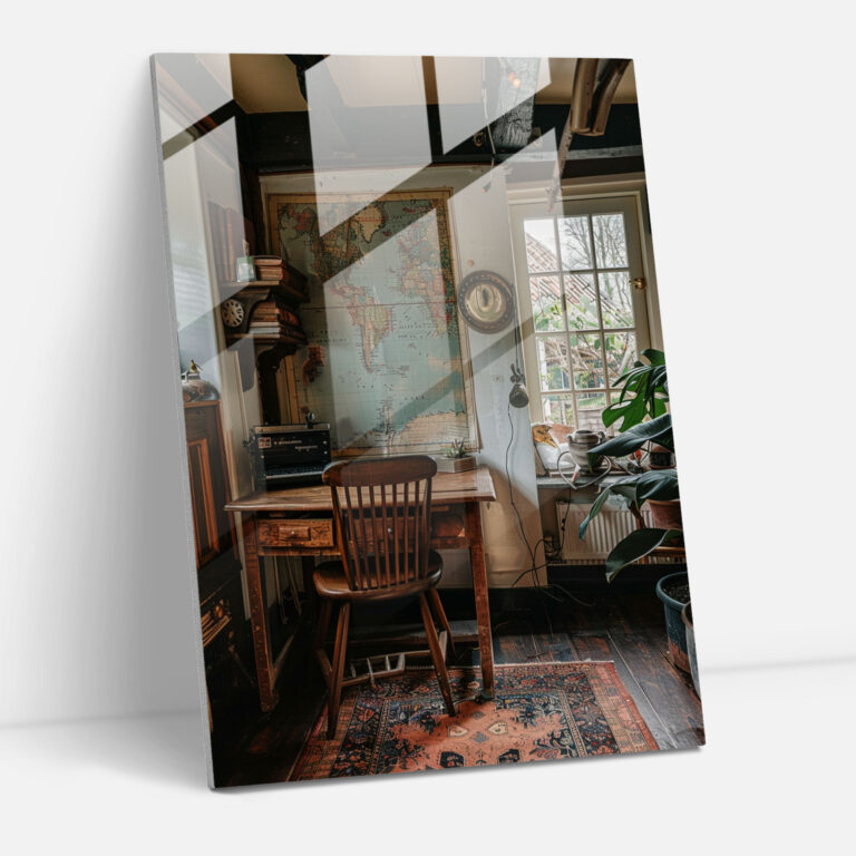 Johannes Vermeer Ev Dekorasyonu - Cam Tablolar Modern Sanat