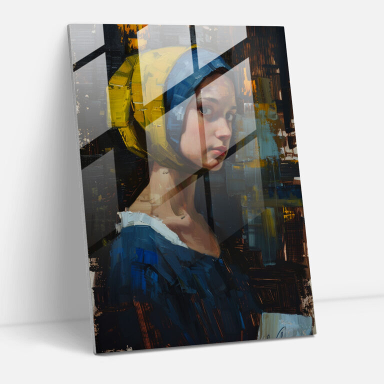 Johannes Vermeer Duvar Dekorasyonu - Mektupla Kadın - Johannes Vermeer Ev Dekorasyonu Duvar Dekorasyonu Modern Sanat