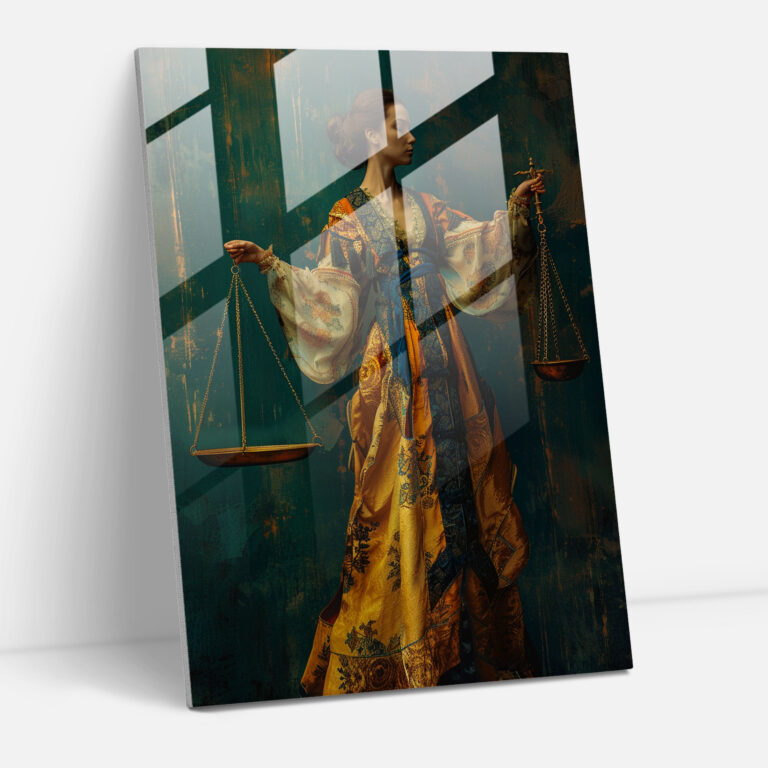 Johannes Vermeer Modern Sanat - Terazi İle Kadın Kanvas Tablo