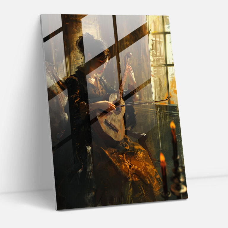 Johannes Vermeer Cam Sanatı - Duvar Dekorasyonu Cam Duvar Sanatı