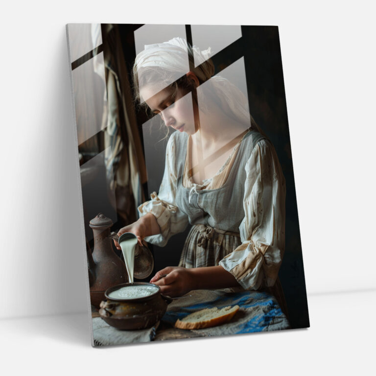 Johannes Vermeer Ev Dekorasyonu - Duvar Dekorasyonu Modern Sanat