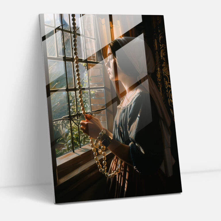 Johannes Vermeer Ev Dekorasyonu - İncilerle Kadın - Modern Sanat Ev Dekorasyonu