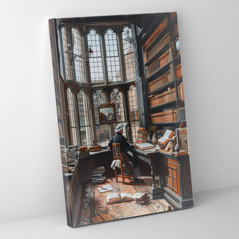 Johannes Vermeer Duvar Sanatı - Duvar Dekorasyonu Kanvas Tablo Ev Dekorasyonu