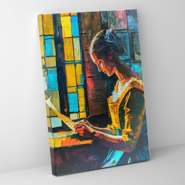Johannes Vermeer Kanvas Tablo - Duvar Dekorasyonu