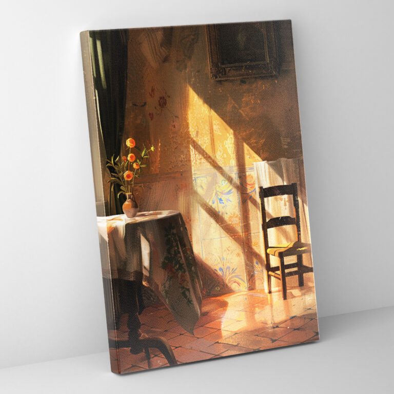 Johannes Vermeer Duvar Sanatı - Duvar Dekorasyonu Ev Dekorasyonu Duvar Sanatı