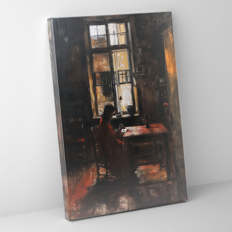 Johannes Vermeer Duvar Sanatı - Duvar Dekorasyonu Kanvas Tablo Ev Dekorasyonu