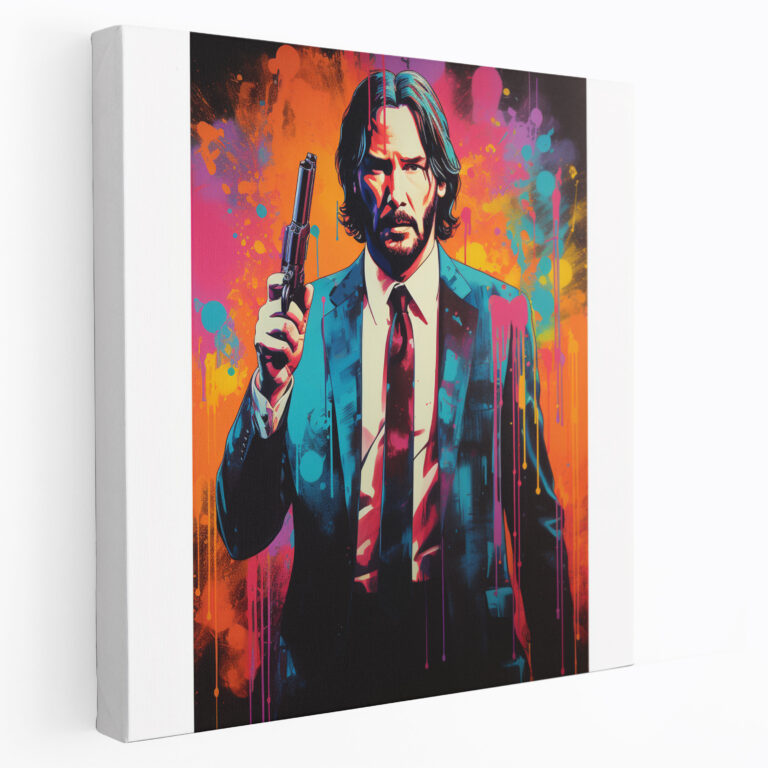 John Wick Tablo Sanatı - John Wick Temalı Kanvas Tablo Sanatı