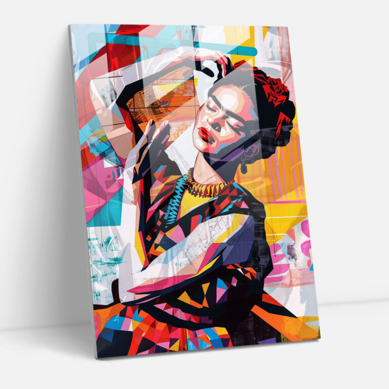 Frida Kahlo Tarzı Duvar Dekorasyonu - Frida Kahlo Eserleri Duvar Dekorasyonu Modern Sanat