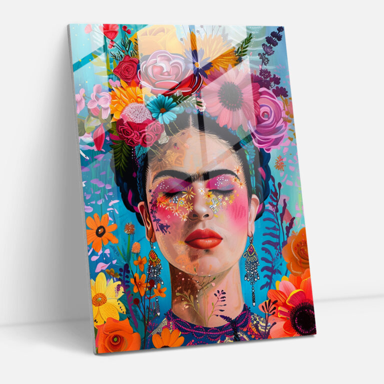 Frida Kahlo Tarzı Ev Dekorasyonu - Frida Kahlo Eserleri Duvar Dekorasyonu Modern Sanat
